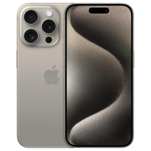 iPhone 15 Pro 128 GB natural titanium, Telecommunicatie, Mobiele telefoons | Apple iPhone, Zo goed als nieuw, 128 GB, Ophalen of Verzenden