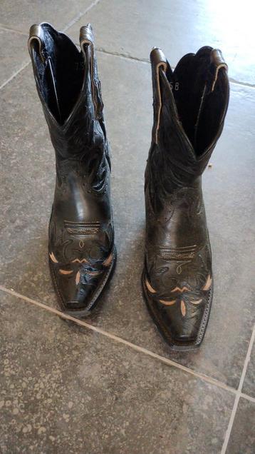 ARIAT laarzen (Western style), zwart/bruin mt.38 beschikbaar voor biedingen