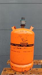 Spaanse gasfles, Ophalen