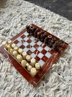 Marmer schaakspel, Hobby en Vrije tijd, Gezelschapsspellen | Bordspellen, Een of twee spelers, Ophalen of Verzenden, Zo goed als nieuw