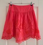 Karen Millen rok met borduursels koraal roze mt 36 art 48886
