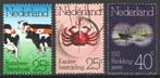 Nederland NVPH nr 1052/4 gestempeld Gelegenheidszegels 1974, Postzegels en Munten, Postzegels | Nederland, Verzenden, Na 1940