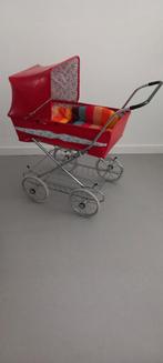 Retro poppenwagen jaren 70, Ophalen, Gebruikt, Babypop