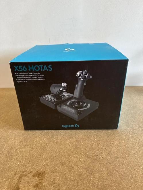 Logitech G Saitek Pro Flight X56 HOTAS - Flight Joystick, Computers en Software, Joysticks, Nieuw, Ophalen of Verzenden