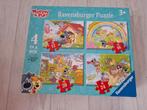 Woezel en Pip Puzzels - 4 stuks, Ophalen, 10 tot 50 stukjes, Gebruikt, 2 tot 4 jaar