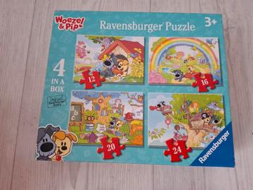 Woezel en Pip Puzzels - 4 stuks beschikbaar voor biedingen