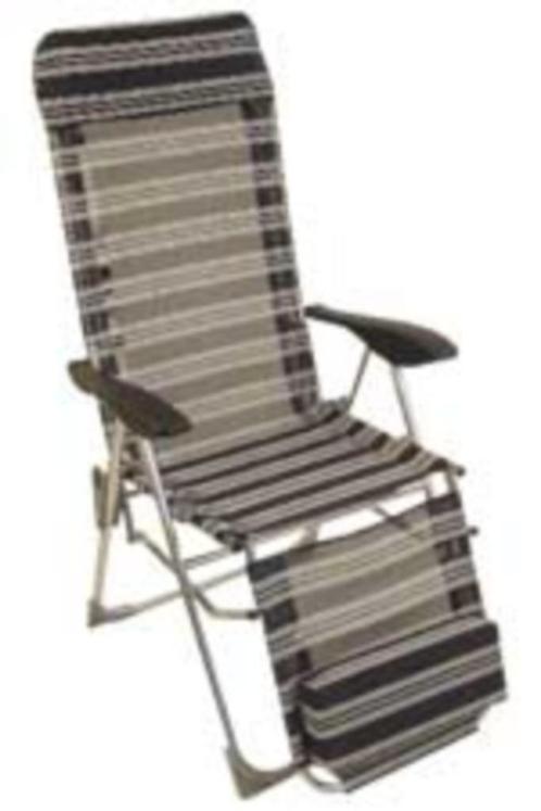 Campingstoelen Relax Alum 4 Stuks, Caravans en Kamperen, Kampeeraccessoires, Ophalen