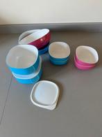 Mepal Rosti melamine synthetisch blauw & roze , 8delig, Verzenden, Zo goed als nieuw