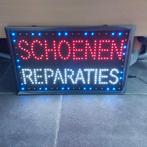 LED-Reclamebord SCHOENEN REPARATIES, Ophalen of Verzenden, Nieuw, Reclamebord