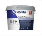 Sigma facade topcoat 5L Latex RAL 9010 Nieuw 2025, Ophalen of Verzenden, Nieuw, Wit, Verf