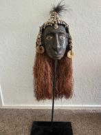 Prachtig oud Asmat hoofd Papua Nieuw guinea tribal art kunst, Antiek en Kunst, Kunst | Niet-Westerse kunst, Ophalen of Verzenden