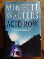Acid Row -- Minette Walters hardcover, Verzenden, Zo goed als nieuw