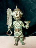 Bronzen beeld Benin, Antiek en Kunst, Ophalen of Verzenden, Brons
