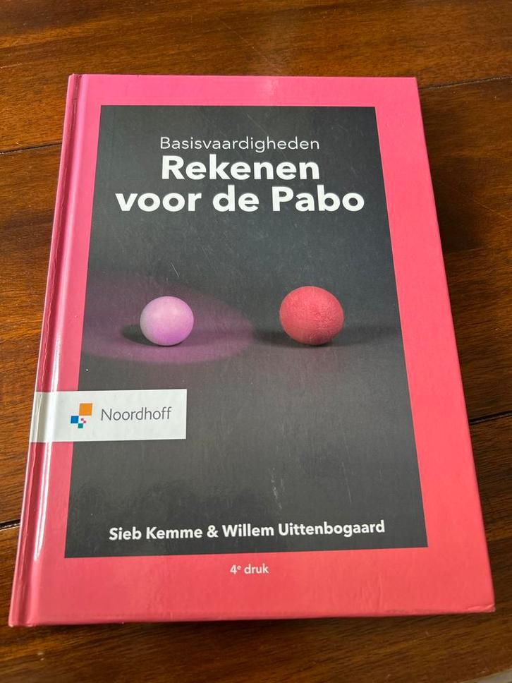 Rekenen voor de PABO - 4e druk, Boeken, Schoolboeken, Gelezen, Overige vakken, Overige niveaus, Ophalen of Verzenden