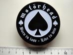 Motorhead zeer mooie nieuwe born to lose pin badge speld, Nieuw, Overige typen, Verzenden