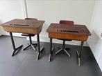 Vintage schoolmeubeltjes, Gebruikt, Ophalen
