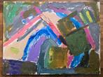 P.C. Kuiper schilderij – De Ploeg stijl (abstract) – 60x80 c, Antiek en Kunst, Ophalen of Verzenden