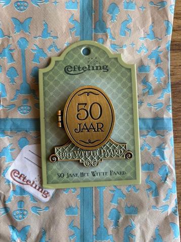 Efteling pin 50 jaar het Witte paard. beschikbaar voor biedingen