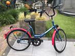 🚲 RHINO WEEKEND STAR vouwfiets blauw rood zwart, Fietsen en Brommers, Fietsen | Vouwfietsen, 20 inch of meer, Gebruikt, Deels opvouwbaar
