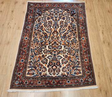 Vintage handgeknoopt perzisch tapijt sarough 154x109 beschikbaar voor biedingen