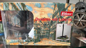 Wilesco dynamo met lantaarn M66/2 beschikbaar voor biedingen