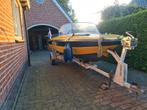 Speedboot met 35pk motor en trailer, Ophalen, Gebruikt, Minder dan 70 pk, 3 tot 6 meter