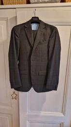 Antraciet maatpak 44, Kleding | Heren, Kostuums en Colberts, Ophalen of Verzenden, Zo goed als nieuw, Maat 46 (S) of kleiner, Blauw