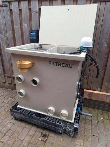 Heel mooi vijver filter trommelfilter beschikbaar voor biedingen