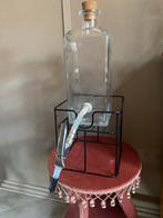 Olie/azijn fles met tapkraan, Huis en Inrichting, Schaal, Vierkant, Ophalen of Verzenden, Glas