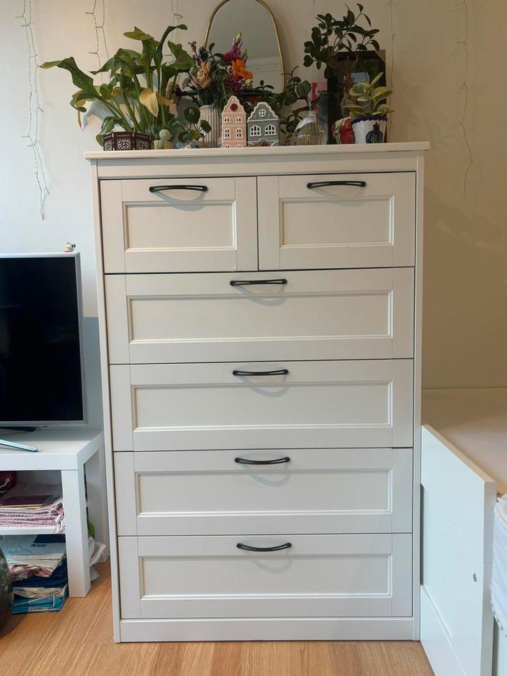 Ikea songesand Ladekast - moet weg!, Huis en Inrichting, Kasten | Ladekasten, Gebruikt, 100 tot 150 cm, 50 tot 100 cm, 50 tot 75 cm