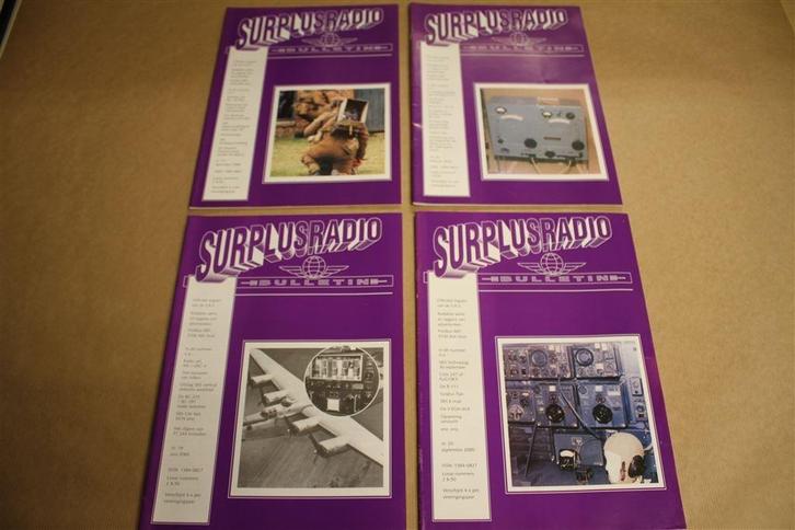 Surplus Radio Bulletin - Nrs. 17 t/m 20 - 2000 !!, Boeken, Techniek, Zo goed als nieuw, Ophalen of Verzenden