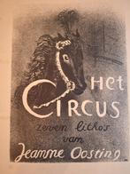 Lithografie Het Circus - Jeanne Oosting, Boeken, Ophalen of Verzenden, Zo goed als nieuw, Jeanne Oosting