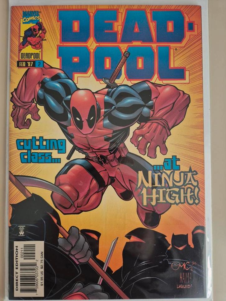 Deadpool #2 (1997), Boeken, Strips | Comics, Zo goed als nieuw, Eén comic, Amerika, Ophalen of Verzenden