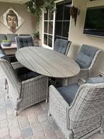 Compeelt tuinset wicker, Tuin en Terras, Ophalen, Zo goed als nieuw, Wicker