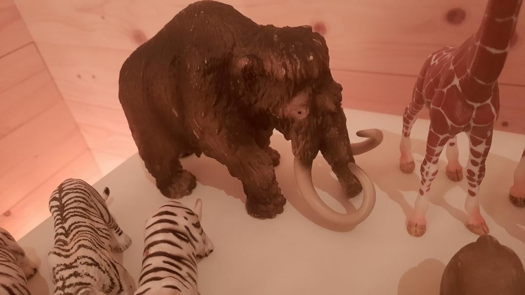 Schleich dieren Mammut 2002, Ophalen of Verzenden, Gebruikt, Wild dier, Opgezet dier