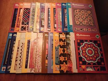 Quiltnieuws tijdschriften  beschikbaar voor biedingen