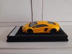 Looksmart 1:43 - Lamborghini Aventador LP700-4 Giallo orion, Overige merken, Ophalen of Verzenden, Zo goed als nieuw, Auto