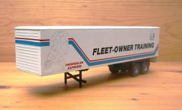 Lion losse eurotrailer Daf fleet owner training.  beschikbaar voor biedingen