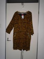 Magna Prachtige Tijger Print Jurk maat 56/58 Nieuw, Kleding | Dames, Grote Maten, Verzenden, Jurk, Geel, Nieuw
