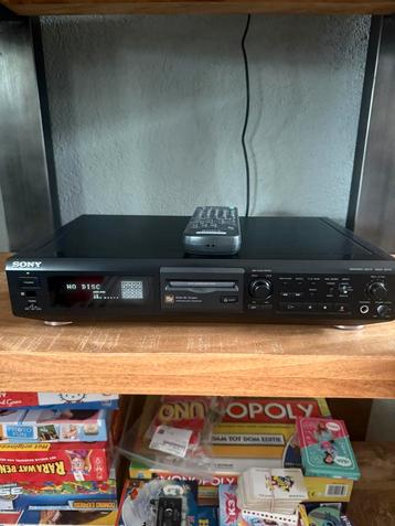 Sony MDS-JE510 minidisc incl afstandsbediening beschikbaar voor biedingen