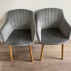 Jysk Eetkamerstoel adslev (2 pieces, like new), Huis en Inrichting, Ophalen, Zo goed als nieuw, Grijs, Eén
