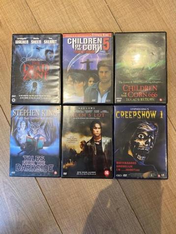 DVD's  Stephen King beschikbaar voor biedingen