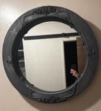 Bewerkte spiegel, Huis en Inrichting, Ophalen, Rond, Zo goed als nieuw, Minder dan 100 cm