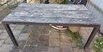 GRATIS tuintafel, Tuin en Terras, Tuintafels, Ophalen, Zo goed als nieuw, Rechthoekig