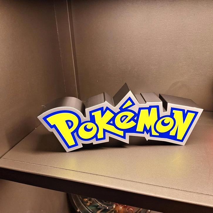 Pokemon led lichtbox / nachtlampje, Huis en Inrichting, Lampen | Overige, Nieuw, Ophalen of Verzenden