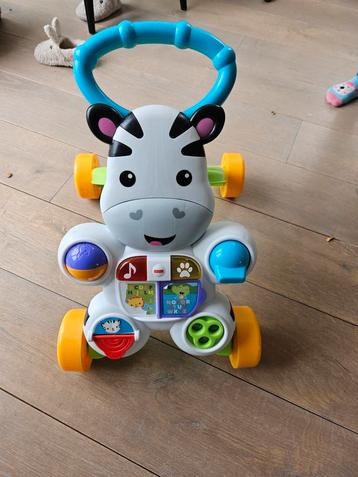 Fisher-Price Zebra loopwagen  goede staat beschikbaar voor biedingen