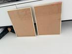 2 Fotolijsten met Gouden Rand - 30x40 cm, Ophalen, Gebruikt