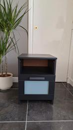 Ikea Brimnes Nachtkastje - Zwart, Ophalen, Gebruikt, Minder dan 45 cm, Minder dan 55 cm