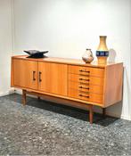 Vintage Midcentury Minimalistisch Dressoir Sideboard, Vintage minimalistisch midcentury dressoir sideboard retro, 150 tot 200 cm