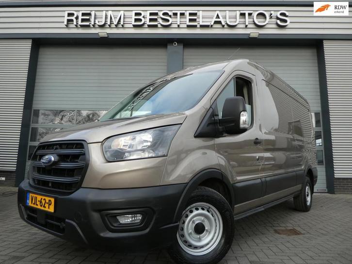 Ford Transit 350 2.0tdci 170pk Automaat, L3H2, Airco, 3-Zits, Auto's, Bestelauto's, Bedrijf, Te koop, ABS, Achteruitrijcamera